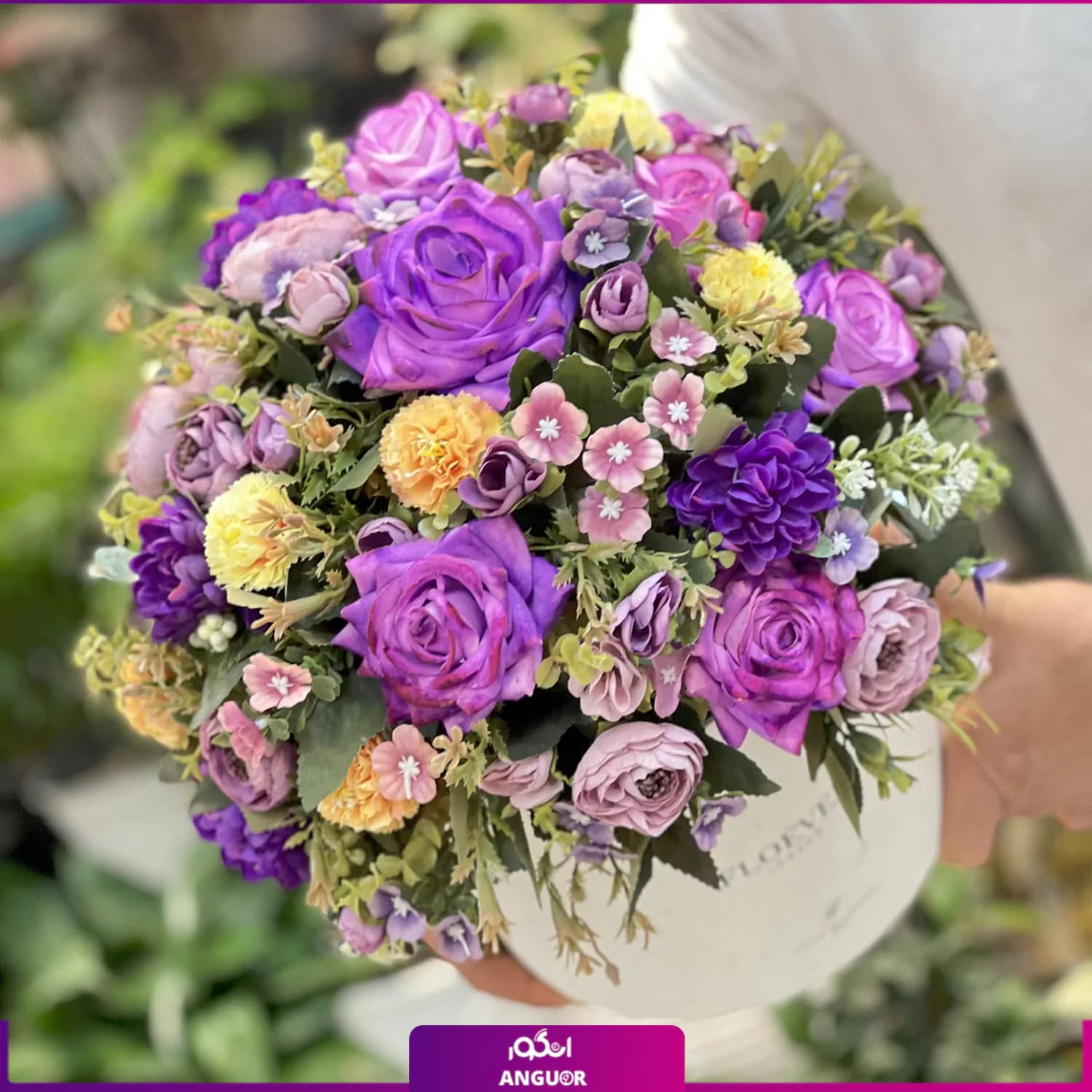باکس هدیه گل مصنوعی — تصویر ۲