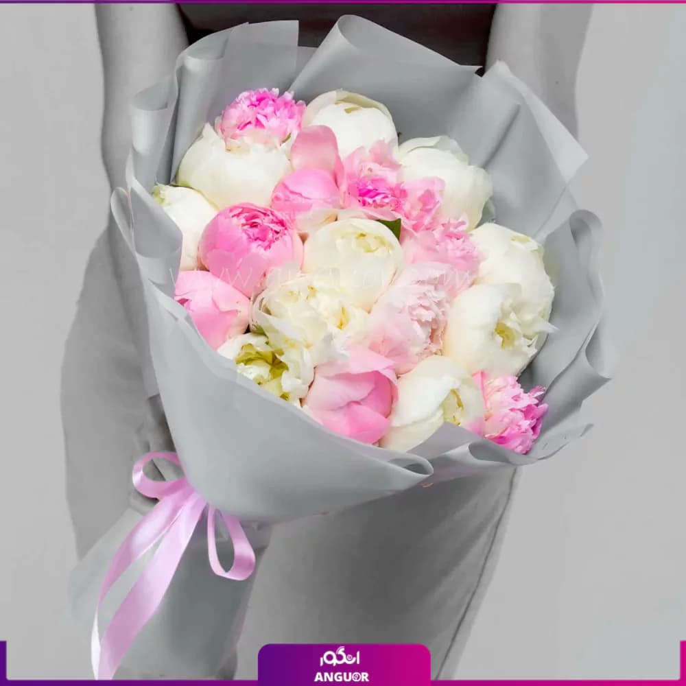 دسته گل پیونی ویونا — تصویر ۲