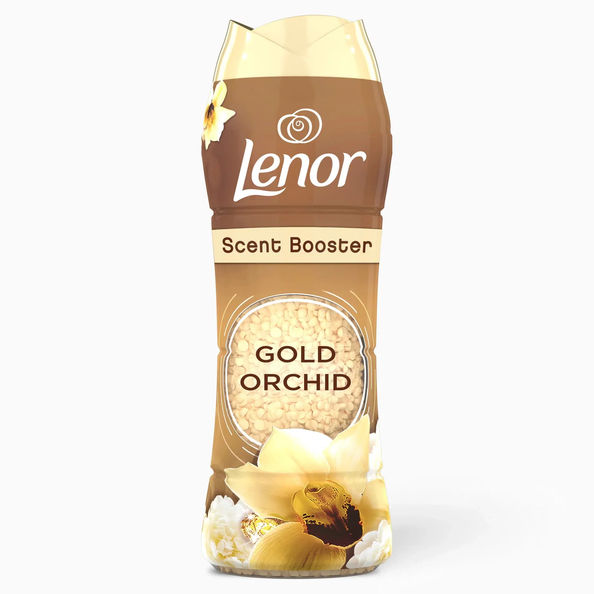 دانه های خوشبو کننده لباس لنور Lenor رایحه Gold Orchid and Vanilla حجم 195 گرم