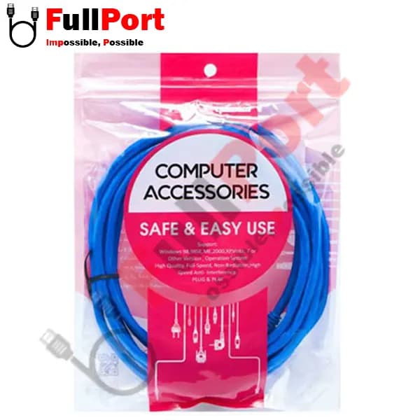 کابل شبکه پچ کورد TNC 605 تسکو CAT6 FTP طول 0.5 متری — تصویر ۵
