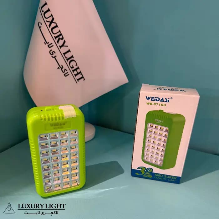 چراغ اضطراری شارژی ویداسی مدل WD-871SU — تصویر ۹