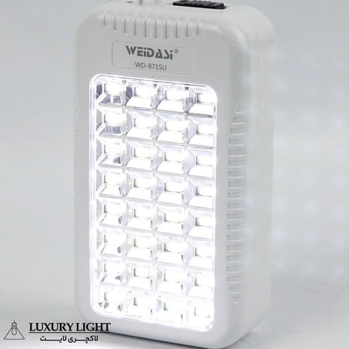 چراغ اضطراری شارژی ویداسی مدل WD-871SU — تصویر ۸