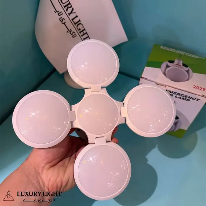 چراغ چادر شارژی خورشیدی مدل 2029 — تصویر ۳