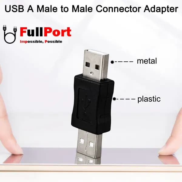 کوپلر مبدل USB2 نر به USB2 نر — تصویر ۶