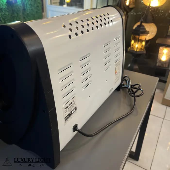 بخاری برقی 4 شعله 1600 وات هاوایی مدل بدون فن H1801 — تصویر ۷