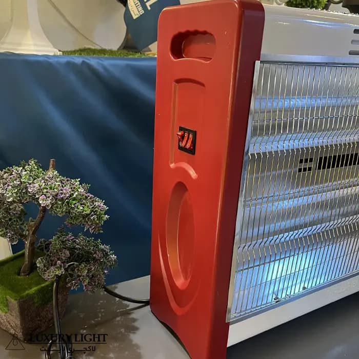 بخاری برقی 6 شعله 2400 وات هاوایی فن دار مدل H2234 — تصویر ۱۲
