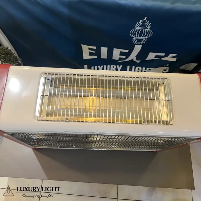 بخاری برقی 6 شعله 2400 وات هاوایی فن دار مدل H2234 — تصویر ۵