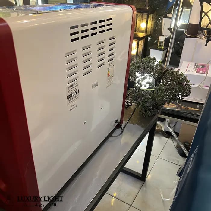 بخاری برقی 6 شعله 2400 وات هاوایی فن دار مدل H2234 — تصویر ۶