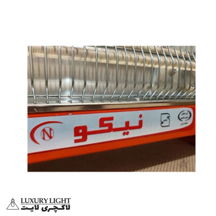 بخاری برقی 3 شعله 1800 وات بدون فن نیکو — تصویر ۵