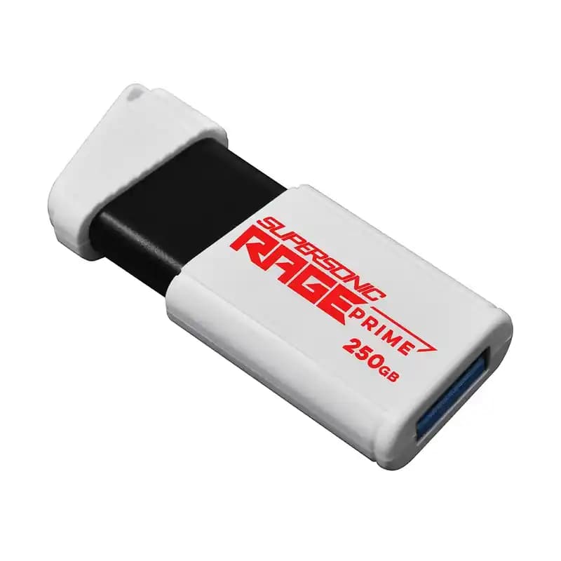 فلش 250 گیگ پاتریوت Patriot Supersonic Rage Prime USB3.2 — تصویر ۳