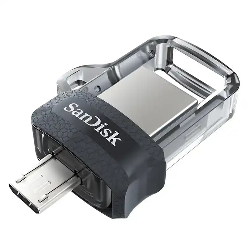 فلش ۶۴ گیگ سن دیسک SanDisk m3.0 OTG USB3.0 — تصویر ۴