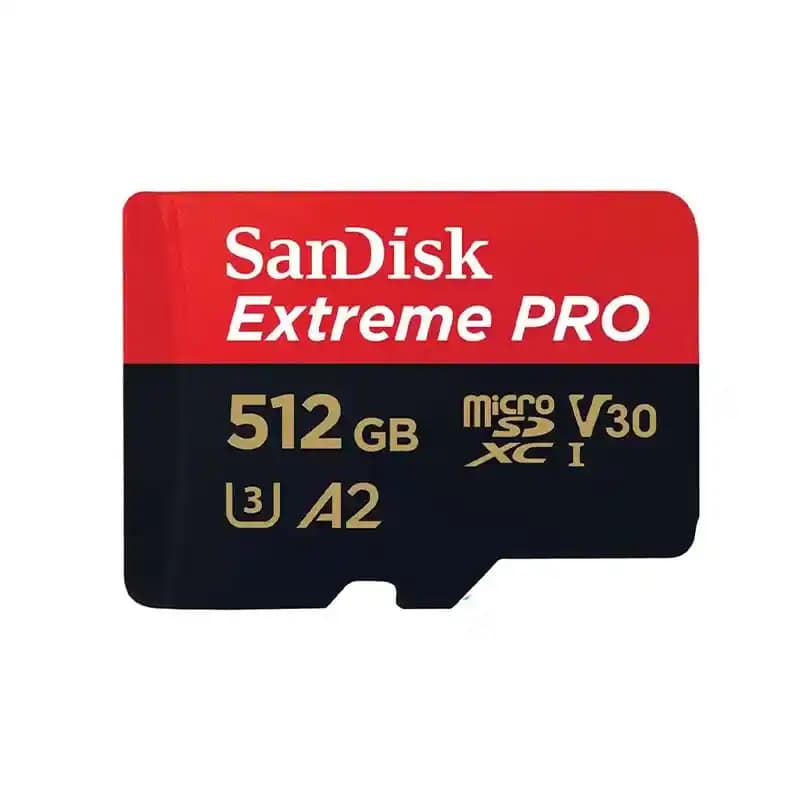کارت حافظه میکرو 512 گیگ سن دیسک SanDisk Extreme Pro V30 U3 A2 C10 200MB/s — تصویر ۵