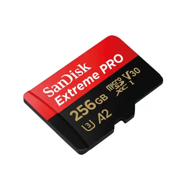 کارت حافظه میکرو 256 گیگ سن دیسک SanDisk Extreme Pro V30 U3 A2 C10 200MB/s — تصویر ۳