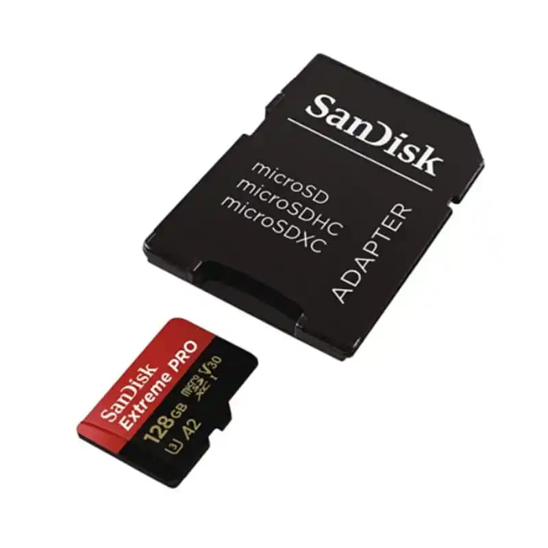کارت حافظه میکرو ۱۲۸ گیگ سن دیسک SanDisk Extreme Pro V30 U3 A2 C10 200MB/s — تصویر ۷