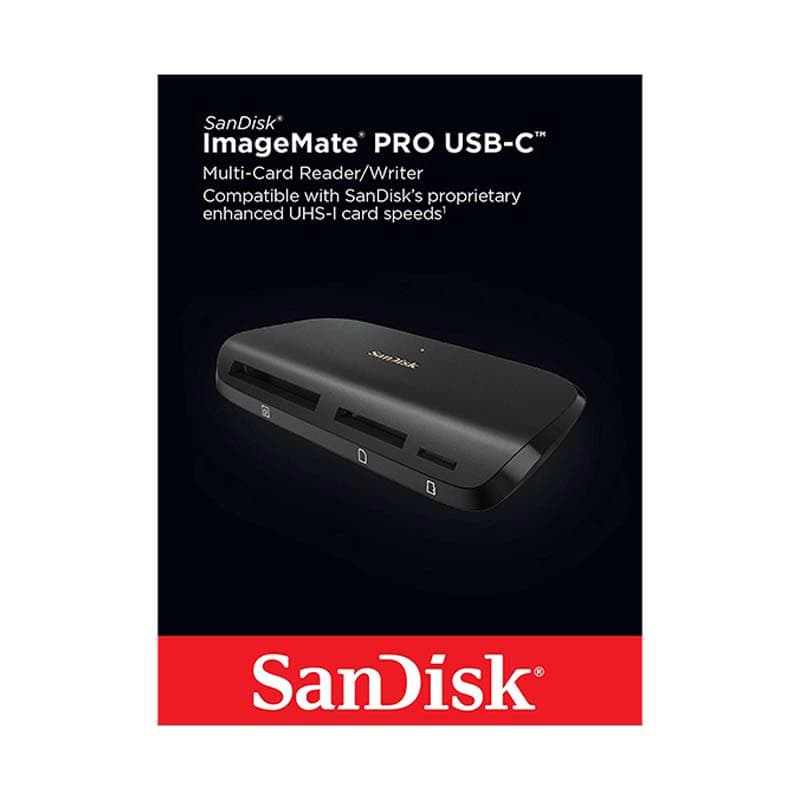 رم ریدر سن دیسک مدل SanDisk MultiCard ImageMate PRO USB-C — تصویر ۳
