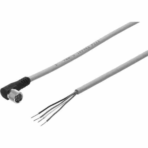 کابل 2/5 متری سوکت دار SIM-M8-4WD-2,5-PU
