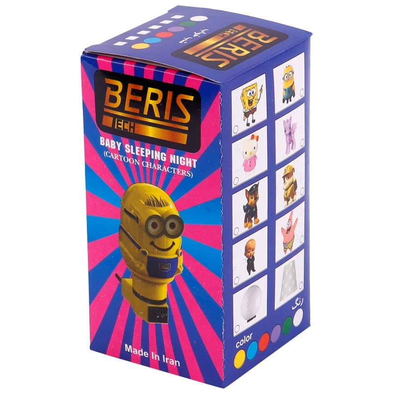 چراغ خواب طرح مینیون Beris Tech — تصویر ۱۱