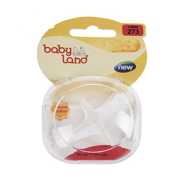 پستانک فندقی تمام سیلیکون بی بی لند کد 273 babyland — تصویر ۳