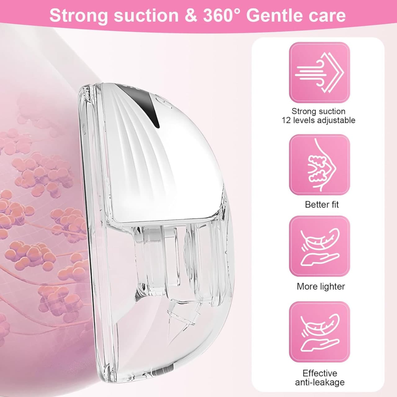شیر دوش برقی داخل سوتین شارژِی My-375 — تصویر ۲