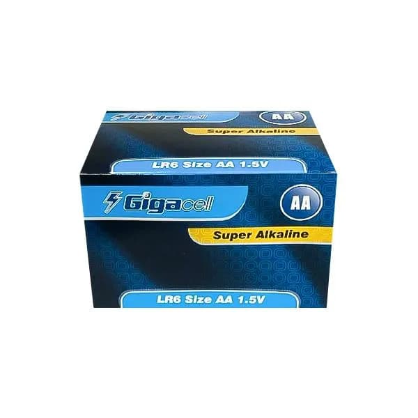 باتری دوتایی قلمی Gigacell Super Alkaline LR6 1.5V AA — تصویر ۳