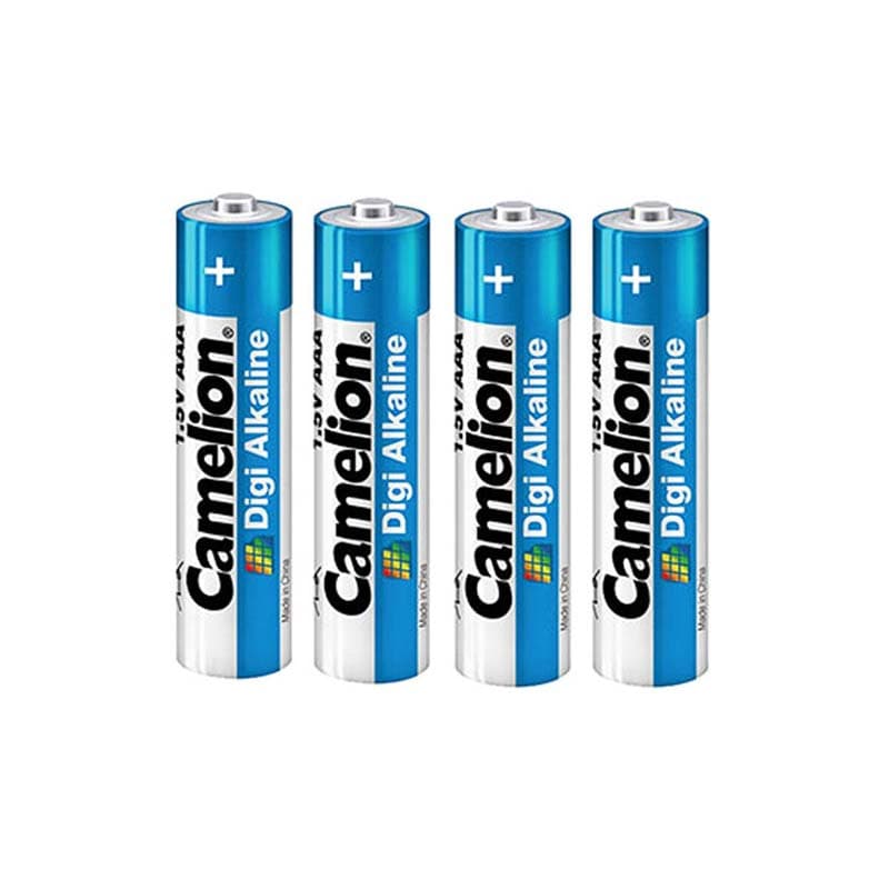 باتری چهارتایی نیم قلمی کملیون Camelion Digi Alkaline 1.5V AAA — تصویر ۳