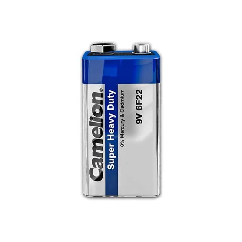 باتری کتابی کملیون Camelion Super Heavy Duty 9V 6F22 — تصویر ۳