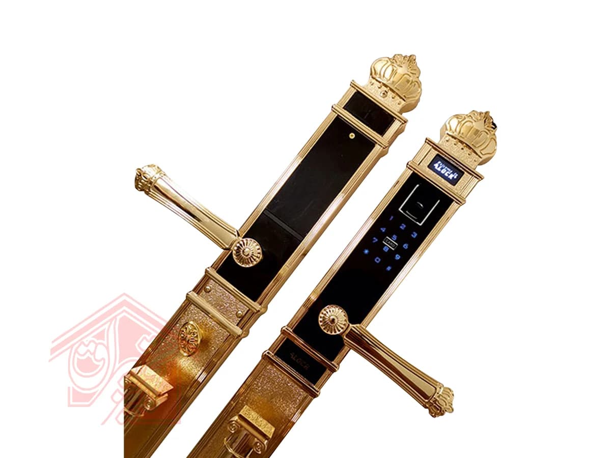 قفل هوشمند درب ضد سرقت اثر انگشتی ALOCK مدل +91A — تصویر ۶
