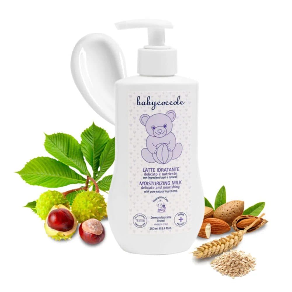 لوسیون مرطوب کننده 250 میل بی بی کوکول بنفش Baby coccole — تصویر ۷