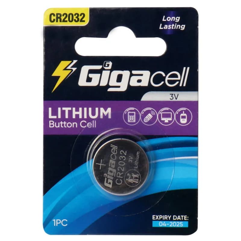 باتری سکه ای Gigacell CR2032 — تصویر ۲