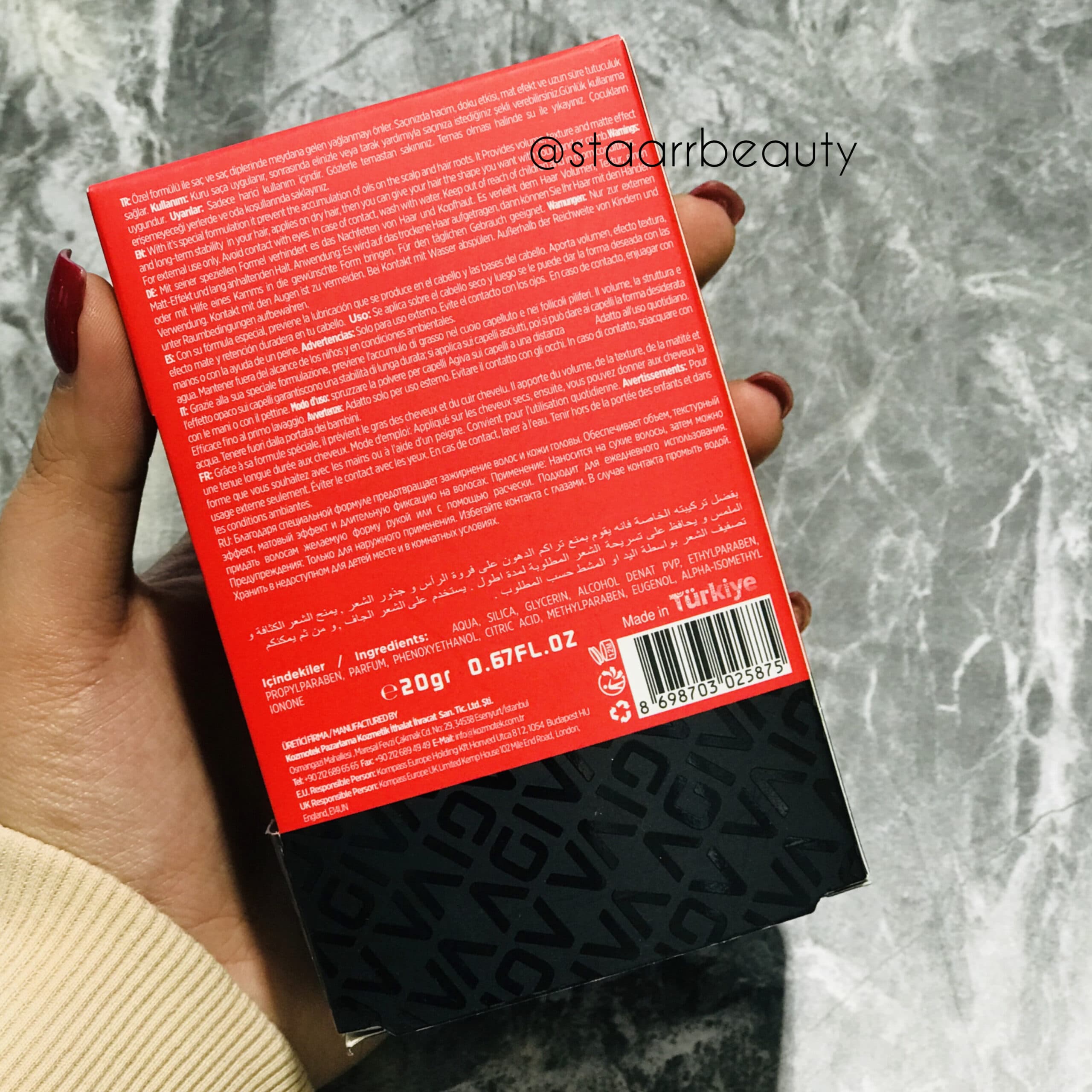 پودر حالت دهنده مو آگیوا — تصویر ۲