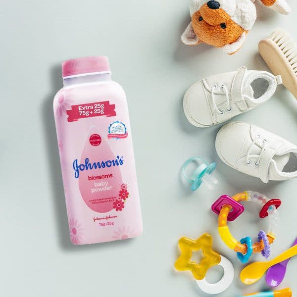 پودر بچه صورتی جانسون Johnson Baby Powder — تصویر ۱۱
