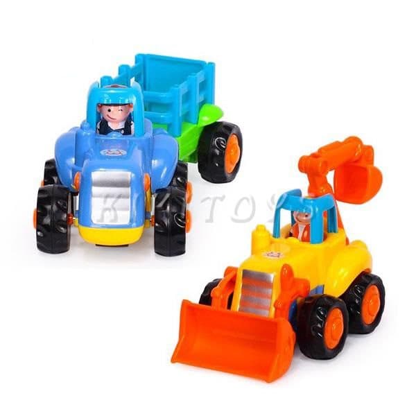 ماشین راهسازی 326ABCD هولی تویز Huile Toys — تصویر ۴