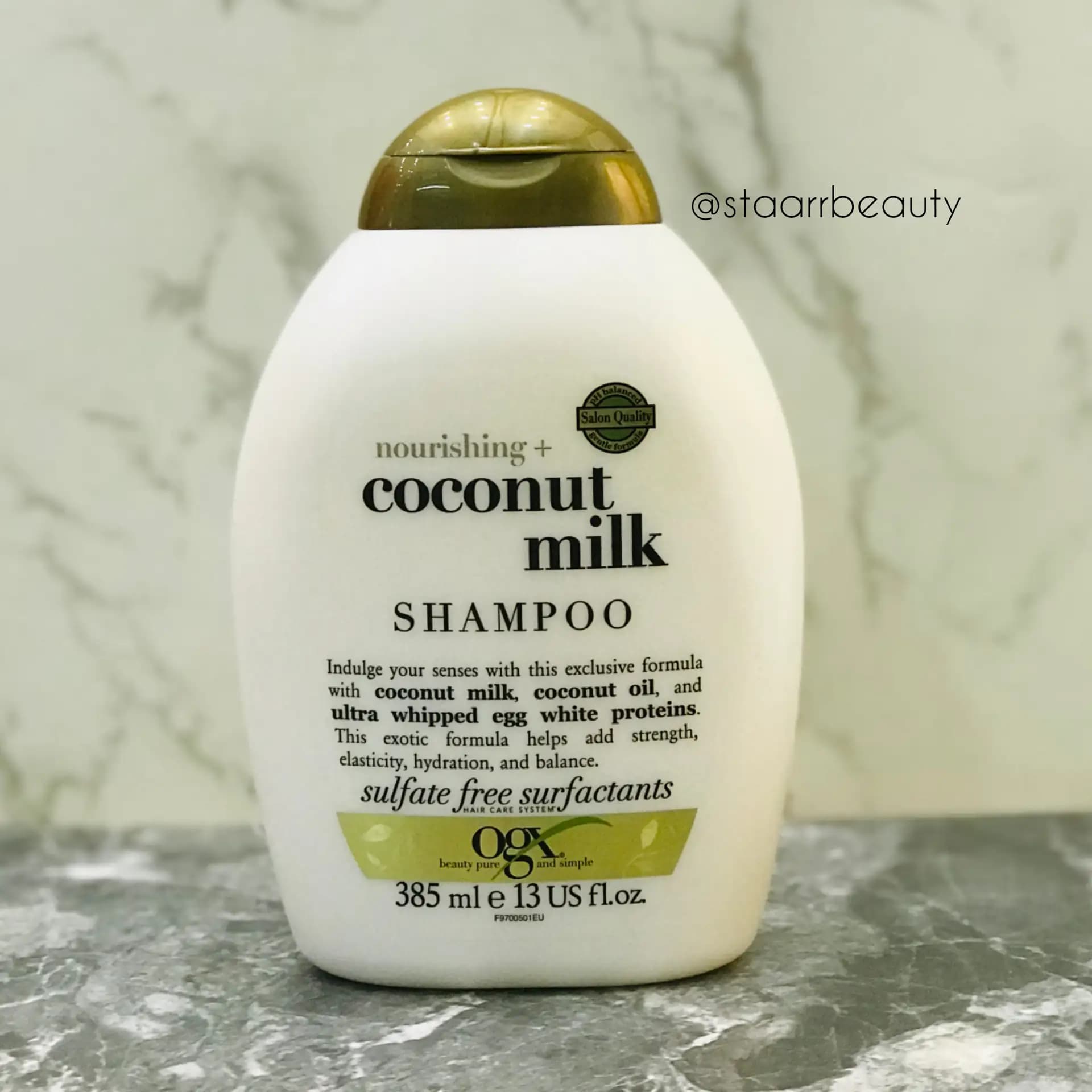 شامپو شیر نارگیل او جی ایکس ogx OGX NOURISHING COCONUT MILK SHAMPOO — تصویر ۲