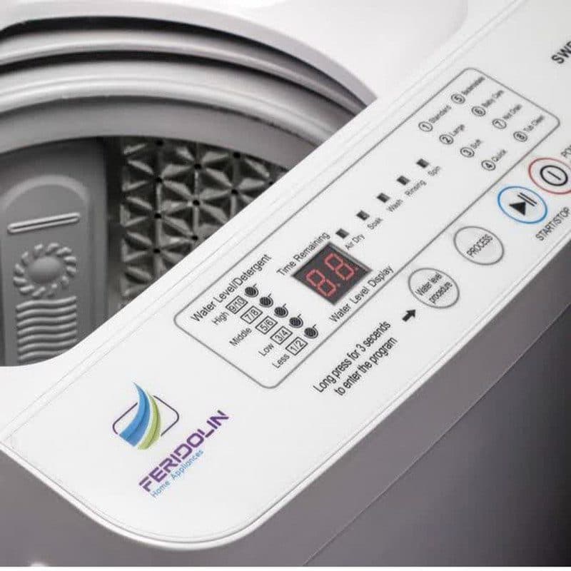 ماشین لباسشویی فریدولین تمام اتومات مدل SWF38A ظرفیت 3٫8 کیلوگرم Feridolin — تصویر ۱۰
