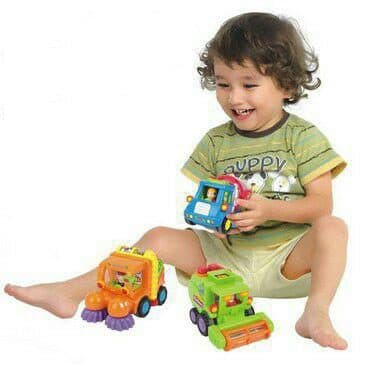 قطار هولی تویز huile toys کد ۵۵۶ — تصویر ۲
