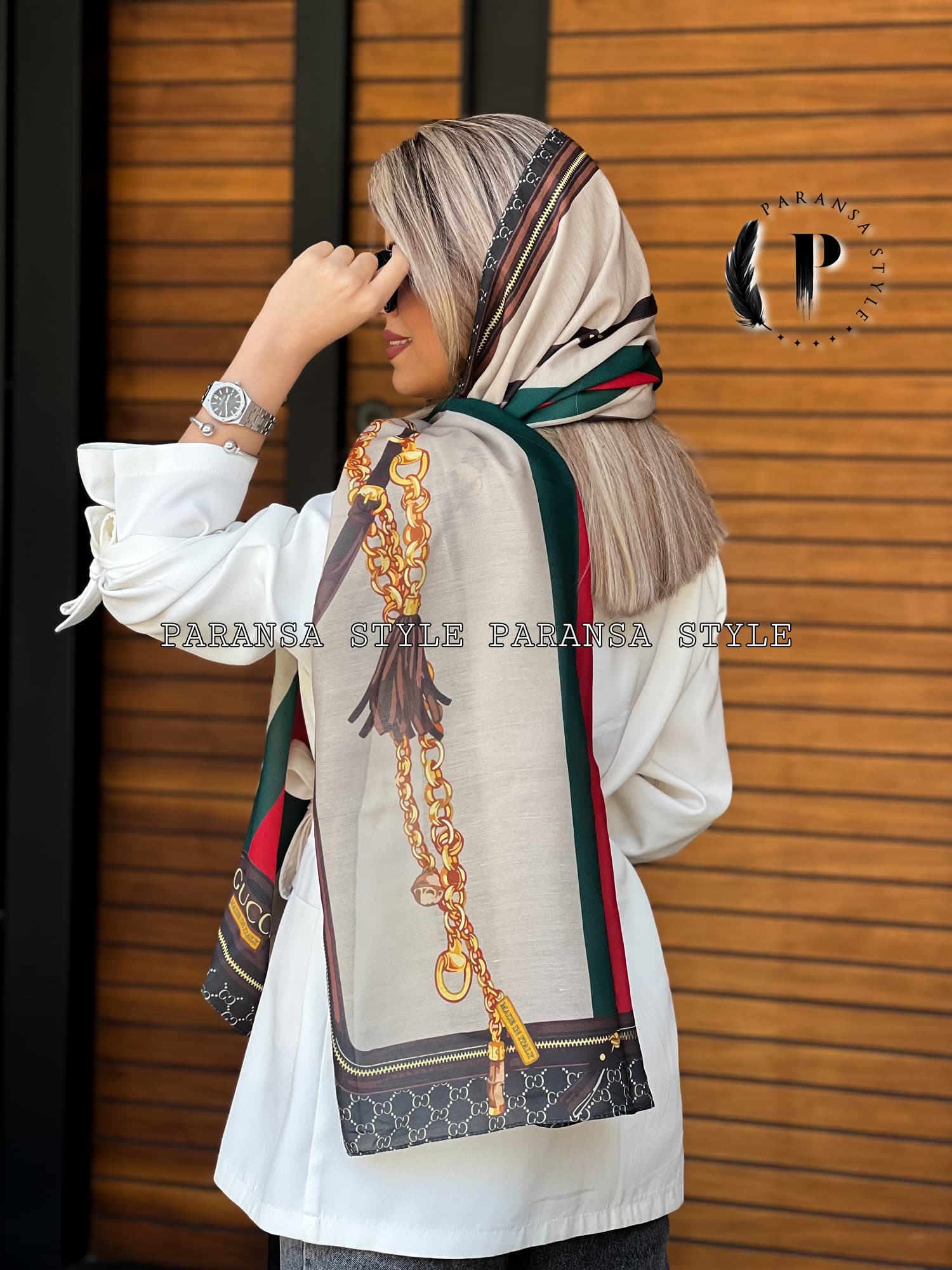 شال نخی Gucci — تصویر ۱۰
