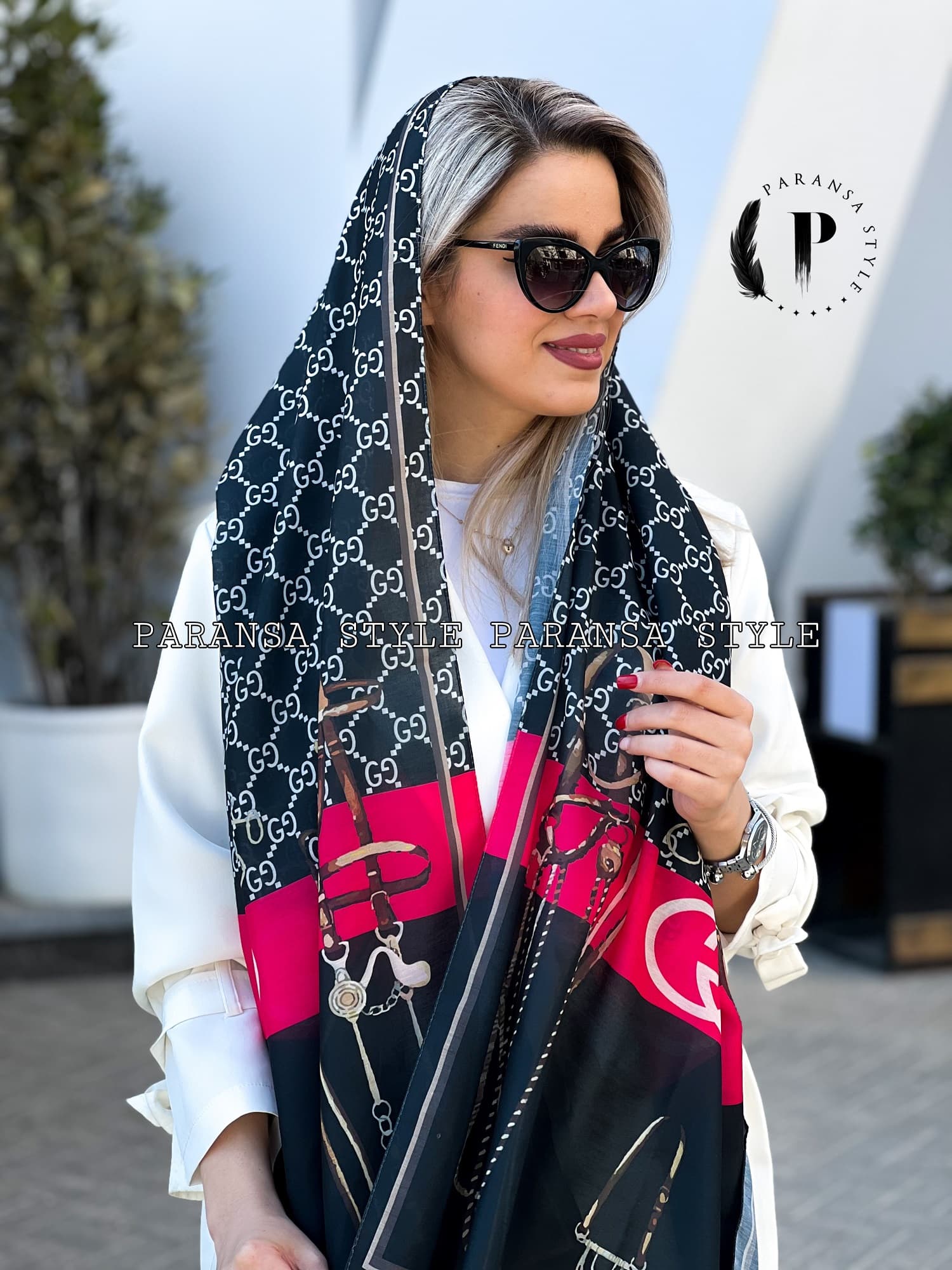 شال نخی Gucci — تصویر ۶