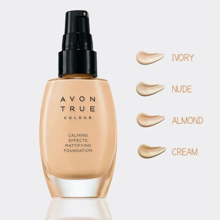 کرم پودر مات آون مدل Avon True Colour Mattifying Foundation — تصویر ۳