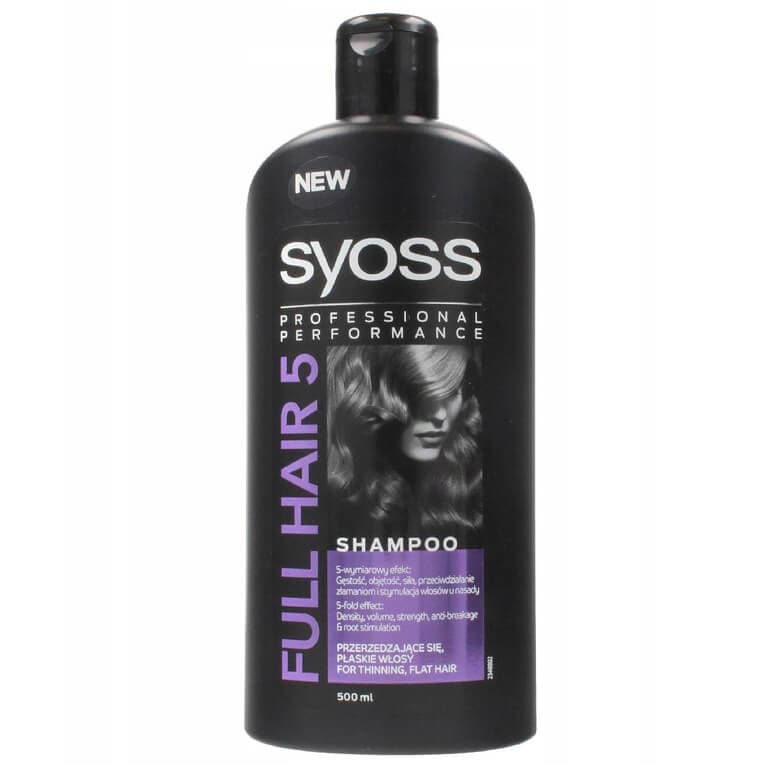 شامپو سایوس تقویت کننده مو مدل Full Hair 5 حجم 500 میلی — تصویر ۲