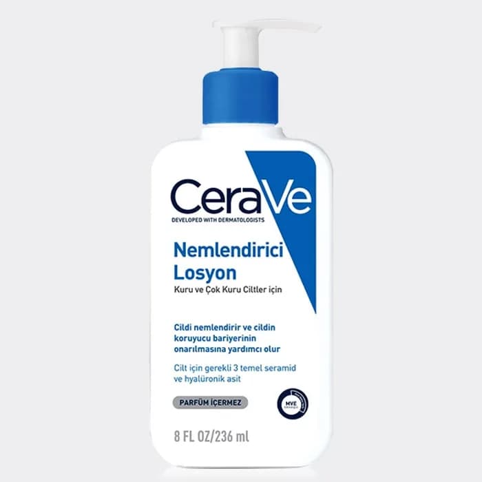 لوسیون مرطوب کننده صورت و بدن سراوی مدل Cerave Moisturizing Lotion Dry to Very Dry Skin 236ml — تصویر ۲