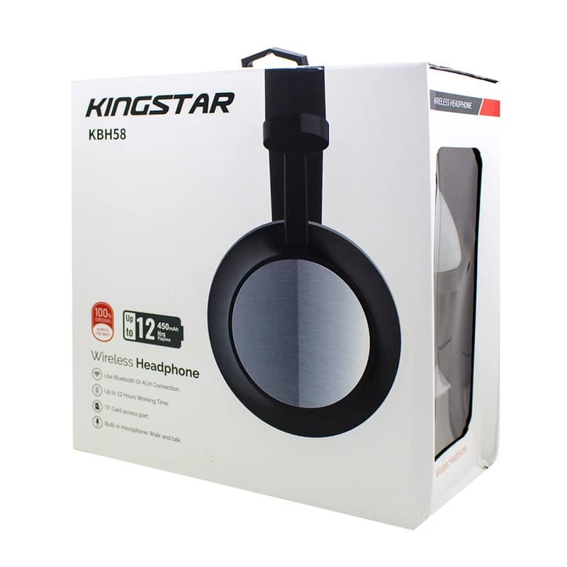 هدفون بی سیم کینگ استار مدل KBH58 ا KingStar KBH58 Wireless Headphone — تصویر ۸