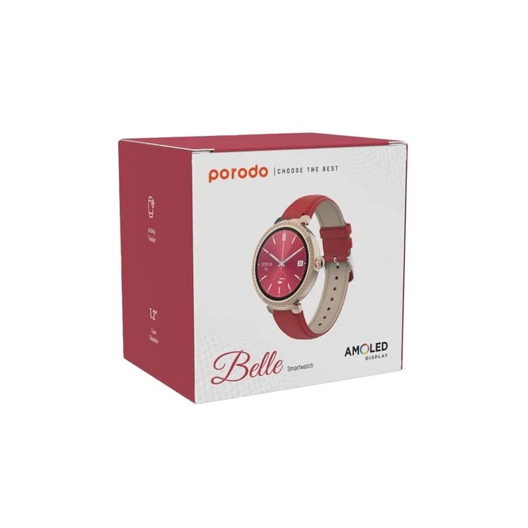 ساعت هوشمند زنانه پرودو مدل PD-BELLE Porodo Belle Smart Watch AMOLED Display PD-BELLE — تصویر ۲