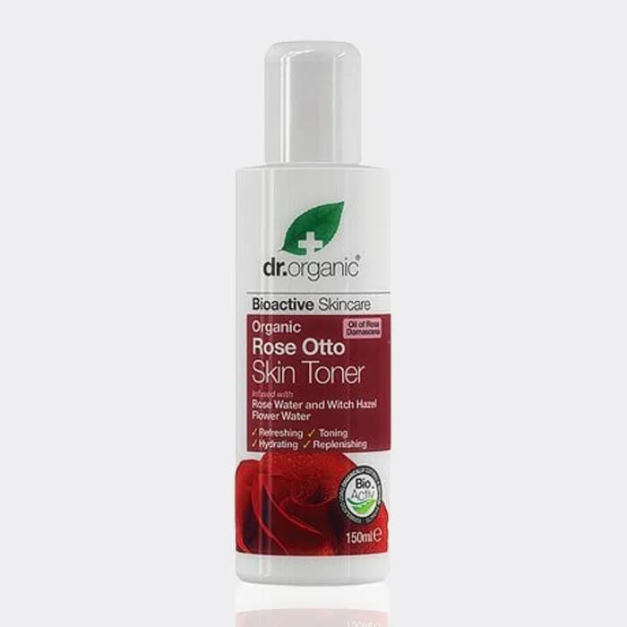 تونر گل رز دکتر ارگانیک 150 میل مدل dr.organic rose otto skin toner — تصویر ۲