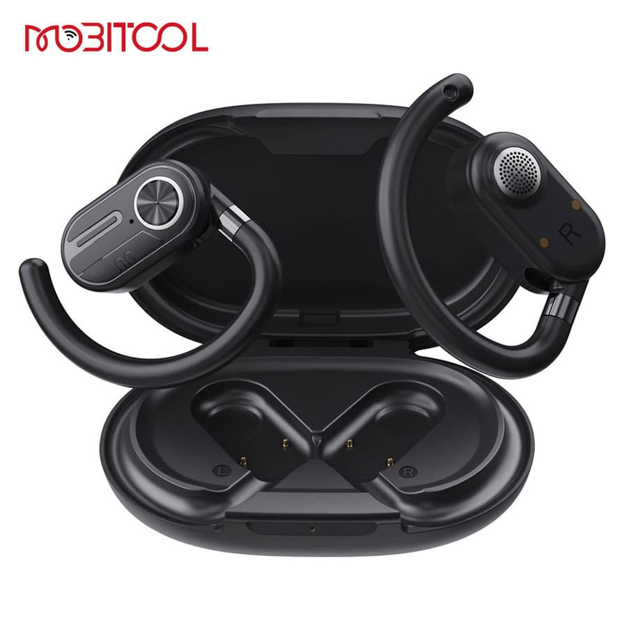 هندزفری بلوتوث القایی پاورولوژی Powerology Open Ear Wireless Stereo Earbuds PWLAU008 — تصویر ۱۰