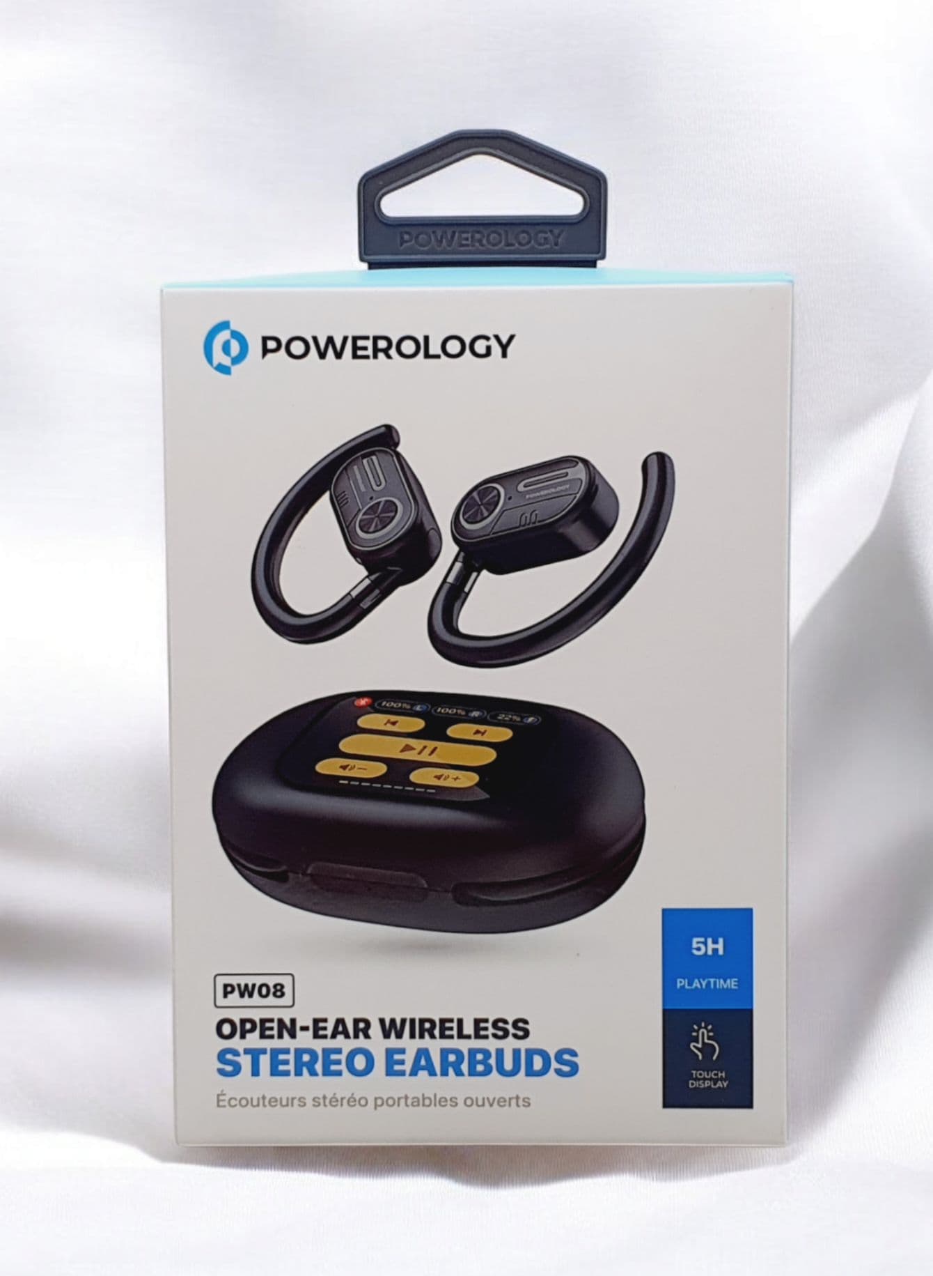 هندزفری بلوتوث القایی پاورولوژی Powerology Open Ear Wireless Stereo Earbuds PWLAU008 — تصویر ۲