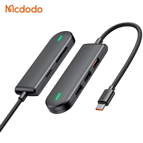 هاب 5 پورت USB-C مک دودو مدل HU-1430mcdodo HU-1430 5 Port Hub — تصویر ۹