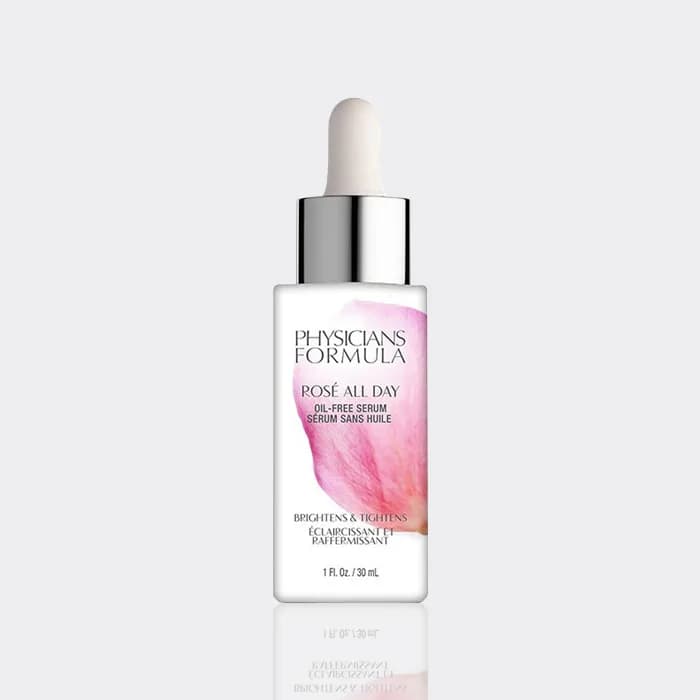 سرم چند منظوره گل رز فیزیشن فرمولا مدل Physicians Formula Rose All Day Oil-free Serum 30ml — تصویر ۲