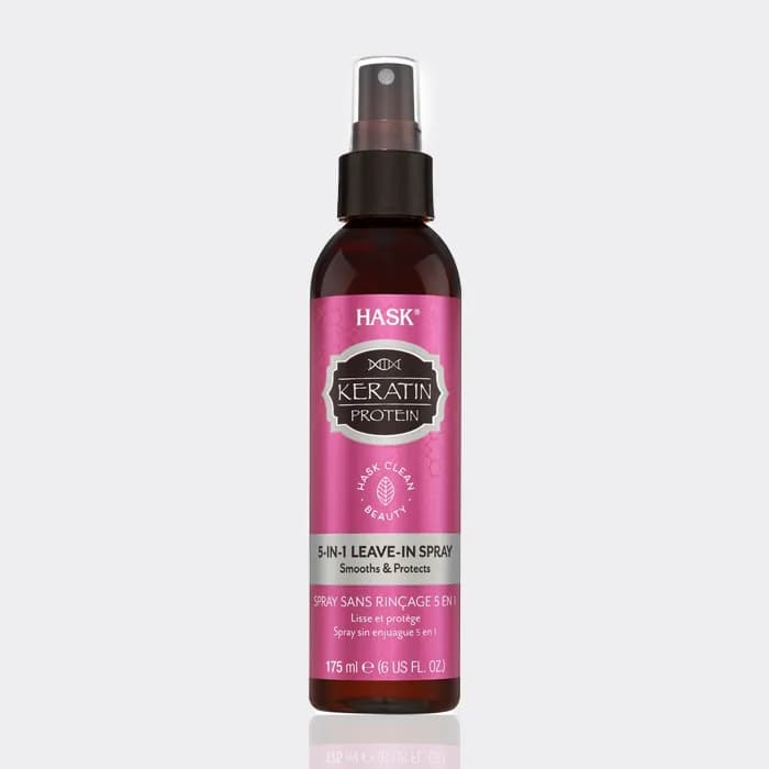 اسپری کراتین – پروتئین 5 در 1 هاسک مدل HASK KERATIN PROTEIN 5-IN-1 LEAVE-IN SPRAY