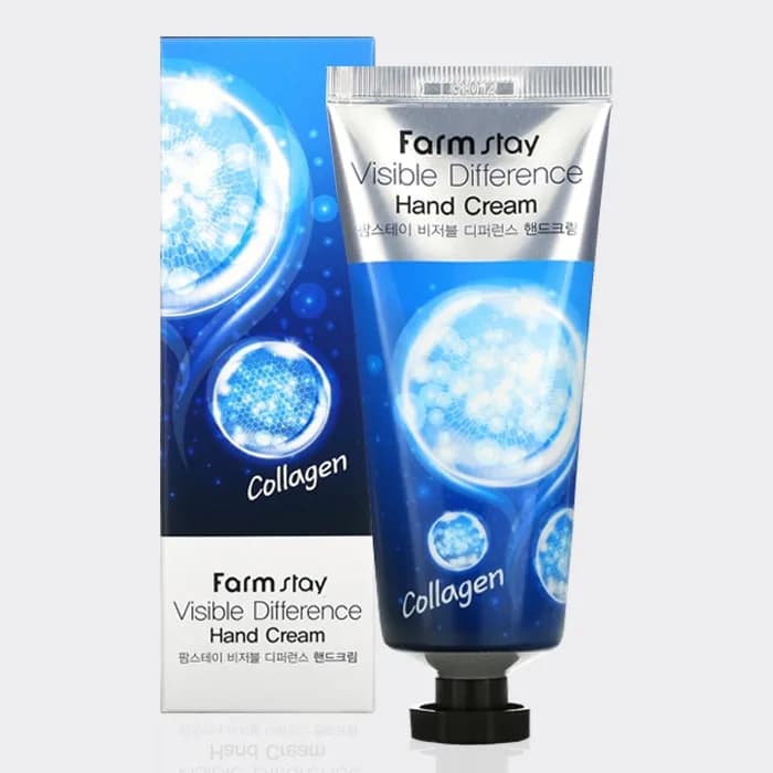 کرم دست کلاژن فارم استی مدل Farm Stay Visible Difference Hand Cream (collagen) — تصویر ۲
