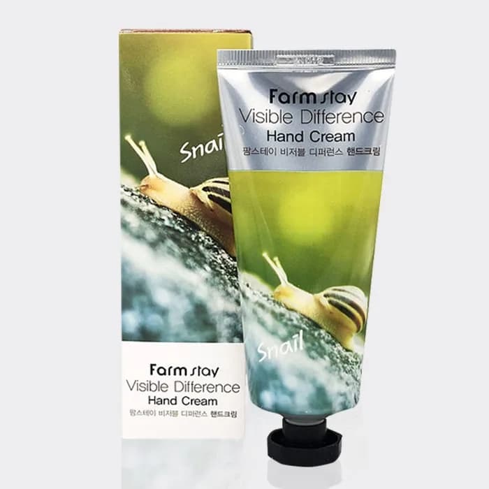 کرم دست حلزون فارم استی مدل Farm Stay Visible Difference Hand Cream (Snail ) — تصویر ۴